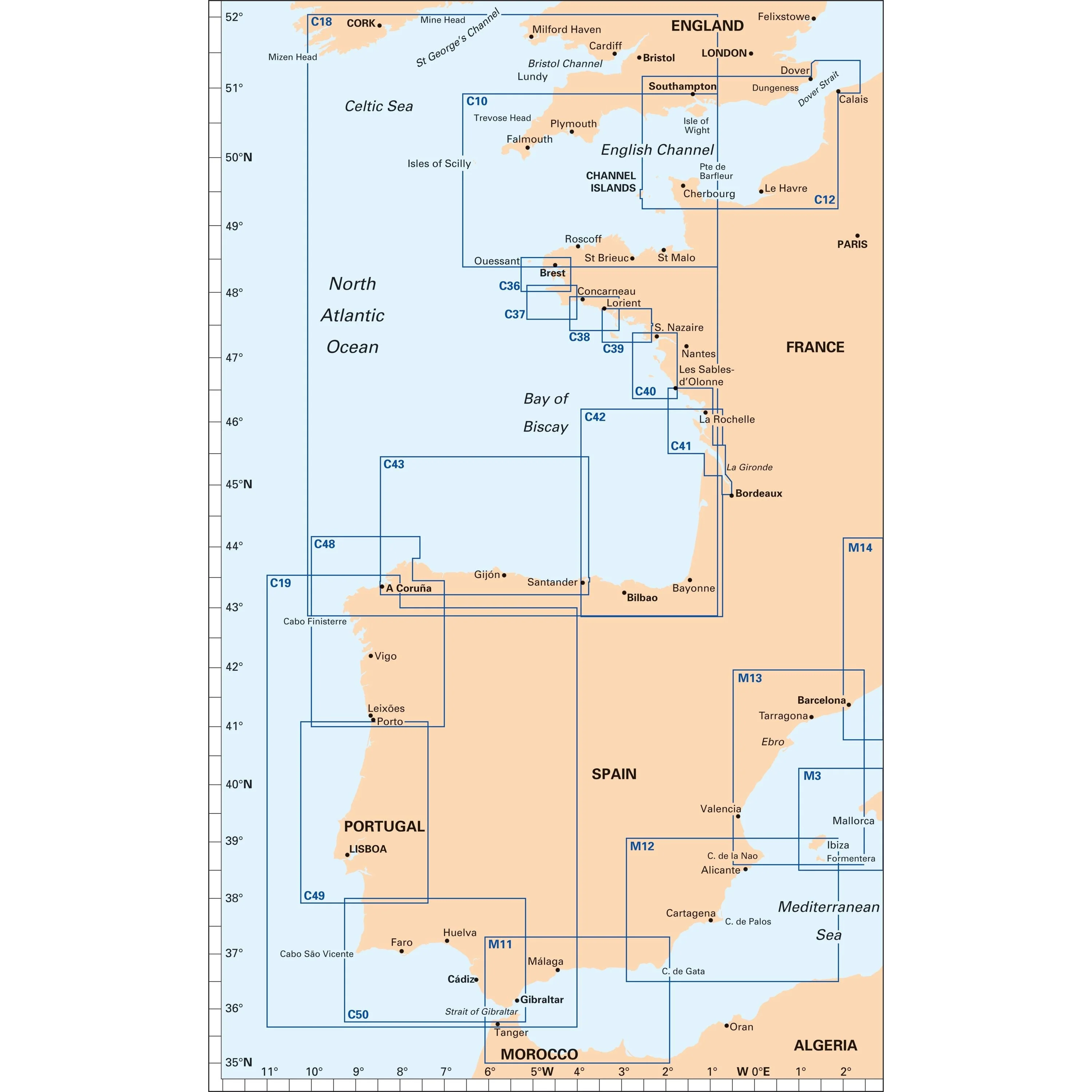 Imray Chart C36: Île d’Ouessant to Raz de Seine - Image 4